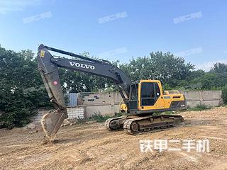 郑州沃尔沃EC210B挖掘机实拍图片