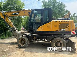 江苏-镇江市二手三一重工SY155W挖掘机实拍照片