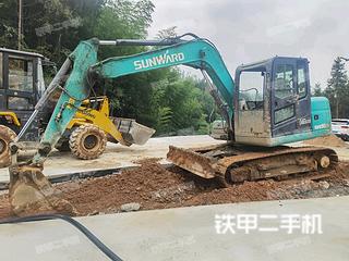 广西-桂林市二手山河智能SWE80E9挖掘机实拍照片