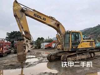 曲靖山东临工E6225F挖掘机实拍图片