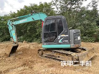 北京-北京市二手神钢SK75SR-3挖掘机实拍照片