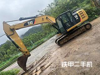 惠州卡特彼勒320E挖掘机实拍图片