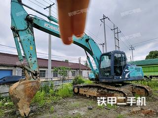 浙江-嘉兴市二手神钢SK210LC-8挖掘机实拍照片