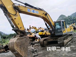 徐工XE370CA挖掘机实拍图片