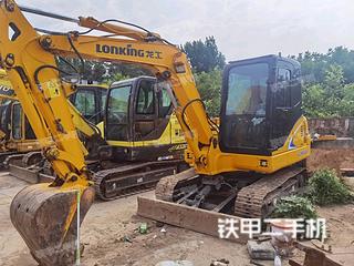 昭通龙工LG6060挖掘机实拍图片