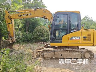 江苏-扬州市二手山推挖掘机SE75N-9A挖掘机实拍照片
