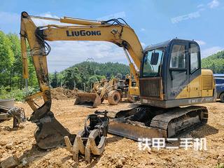 广州柳工CLG908D挖掘机实拍图片
