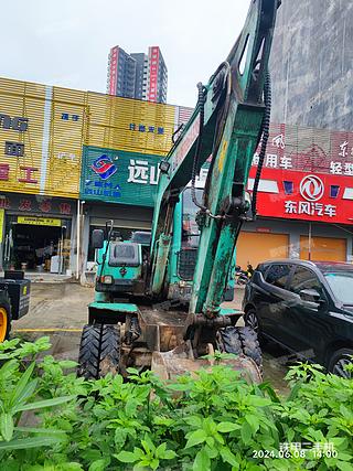 广东-清远市二手远山机械YS775-8挖掘机实拍照片