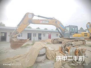 河南-驻马店市二手徐工XE370DK挖掘机实拍照片