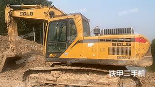 山东临工E6225F挖掘机实拍图片