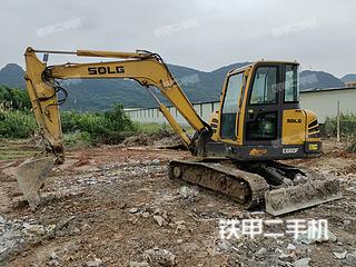 清远山东临工E660F挖掘机实拍图片