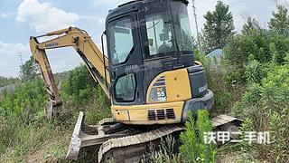 茂名小松PC55MR-2挖掘机实拍图片