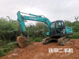 绵阳神钢SK140LC-8挖掘机实拍图片