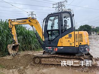 太原柳工CLG906E挖掘机实拍图片