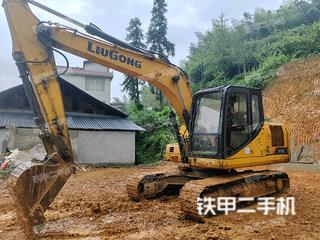 郑州柳工CLG915E挖掘机实拍图片