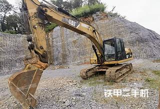 湖南-邵阳市二手卡特彼勒320D液压挖掘机实拍照片