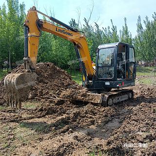 广州柳工CLG906E挖掘机实拍图片