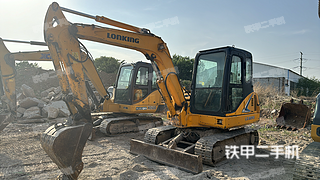 淄博龙工LG6065挖掘机实拍图片