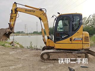 江苏-扬州市二手山推挖掘机SE60-9挖掘机实拍照片