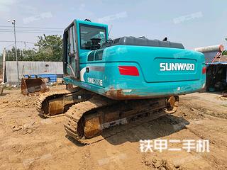 山东-潍坊市二手山河智能SWE215E挖掘机实拍照片