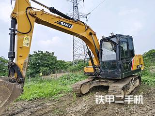 浙江-嘉兴市二手三一重工SY125C挖掘机实拍照片