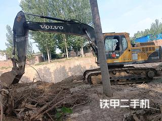 沈阳沃尔沃EC210B挖掘机实拍图片