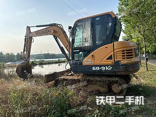 江苏-镇江市二手现代R60-9VS挖掘机实拍照片