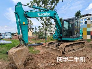 湖南-益阳市二手山河智能SWE80E9挖掘机实拍照片