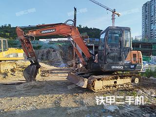 贵州-贵阳市二手斗山DH55-V挖掘机实拍照片