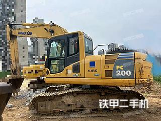 惠州小松PC200-8挖掘机实拍图片