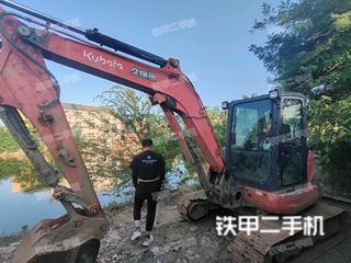 上海久保田KX165-5挖掘机实拍图片