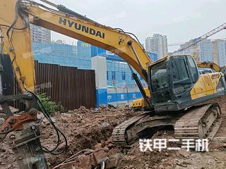 重庆-重庆市二手现代R225LVS挖掘机实拍照片