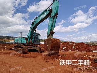 云南-昆明市二手神钢SK330-8挖掘机实拍照片