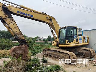 山东-青岛市二手小松PC240LC-8挖掘机实拍照片