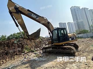 江苏-镇江市二手卡特彼勒320D液压挖掘机实拍照片