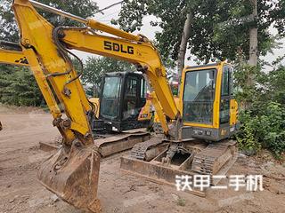 潍坊山东临工E660F挖掘机实拍图片