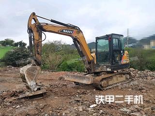贵州-黔西南布依族苗族自治州二手三一重工SY55C挖掘机实拍照片