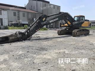 江苏-常州市二手现代R395LVS挖掘机实拍照片