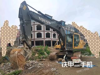 济南沃尔沃EC210B挖掘机实拍图片