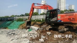 安徽-合肥市二手日立ZX200-5A挖掘机实拍照片