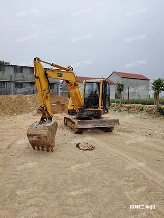 山东-菏泽市二手山东临工E655F挖掘机实拍照片