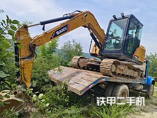河南-焦作市二手三一重工SY75C挖掘机实拍照片