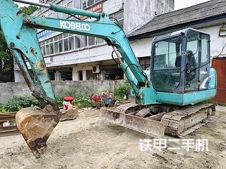 浙江-嘉兴市二手神钢SK60-8挖掘机实拍照片