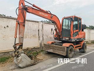 江苏-镇江市二手新源XY75W-9挖掘机实拍照片