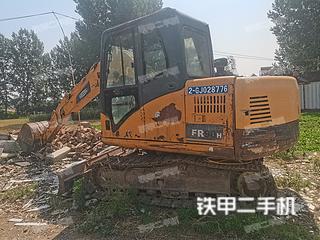 河南-濮阳市二手雷沃重工FR80G挖掘机实拍照片