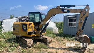 江苏-徐州市二手卡特彼勒306E2小型液压挖掘机实拍照片