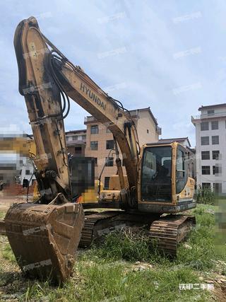 陕西-汉中市二手现代R150LC-9挖掘机实拍照片