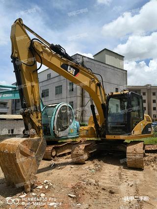 广东-惠州市二手卡特彼勒312D挖掘机实拍照片