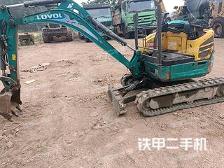 山东-泰安市二手雷沃重工FR18E2-u挖掘机实拍照片