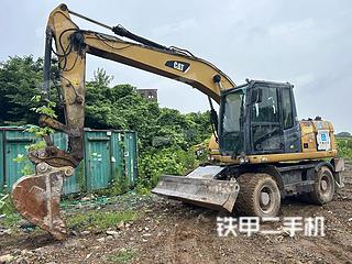 江苏-镇江市二手卡特彼勒M313D挖掘机实拍照片